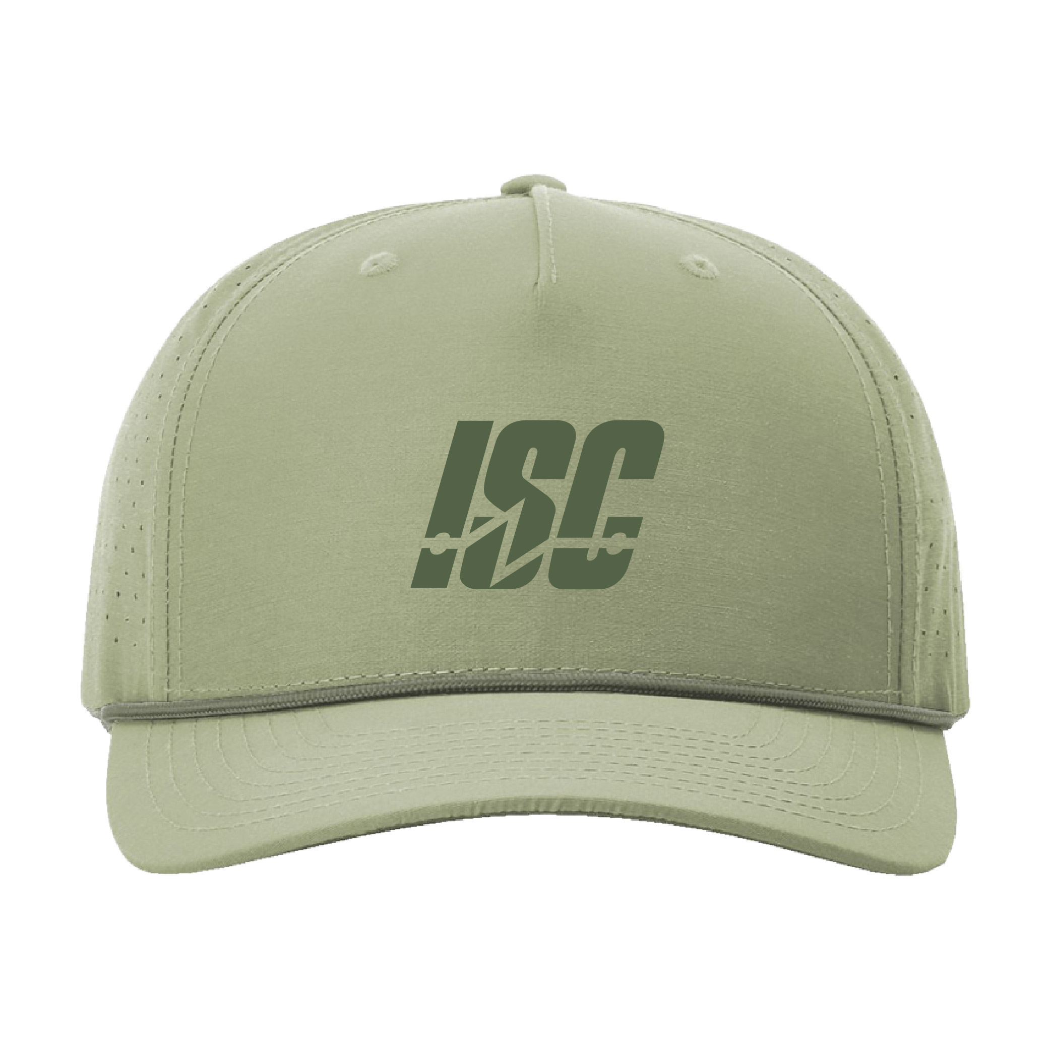 Richardson Laser Perf Performance Rope Cap - Light Olive