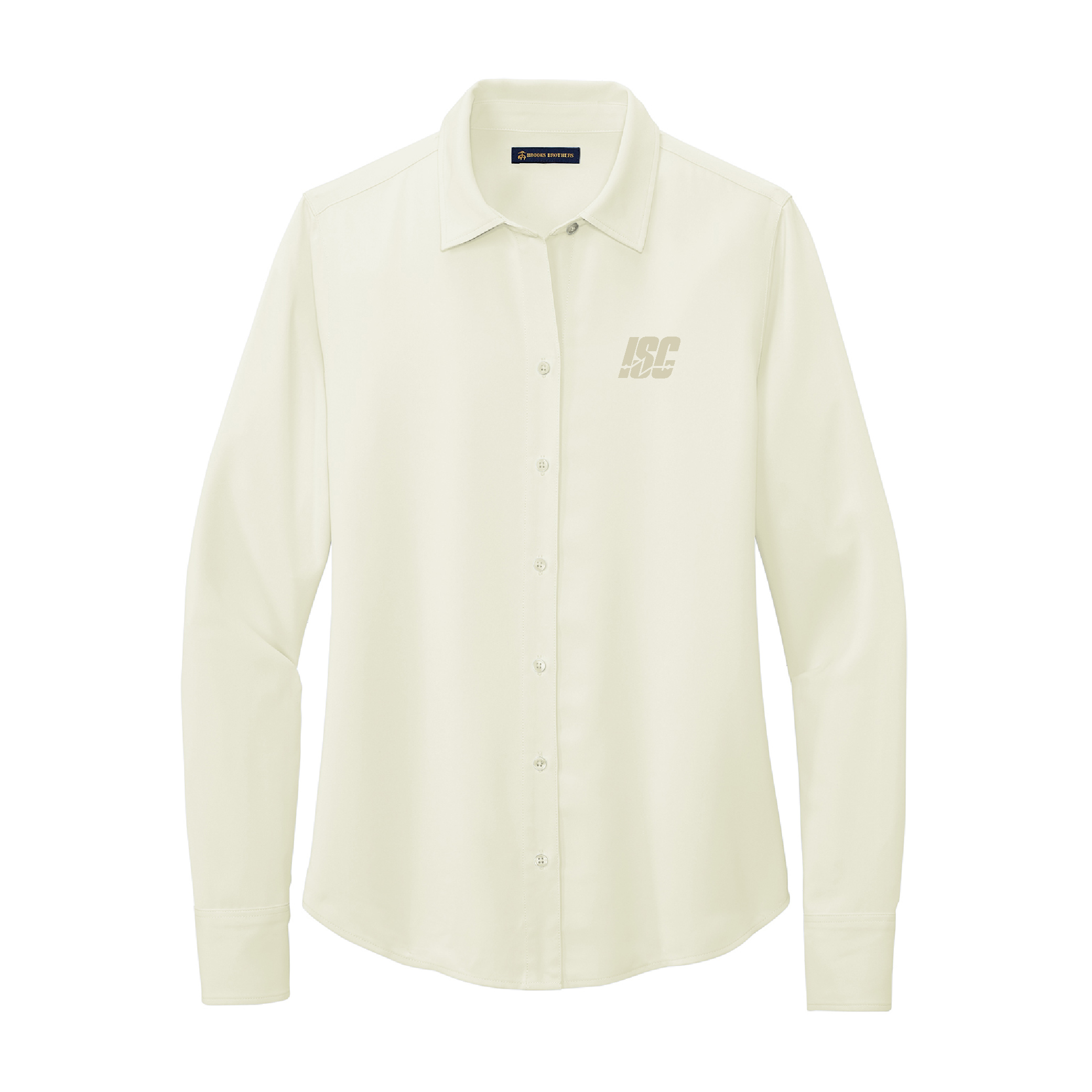 Women's Wovens | Brooks Brothers Women’s Full-Button Satin Blouse | ISC344