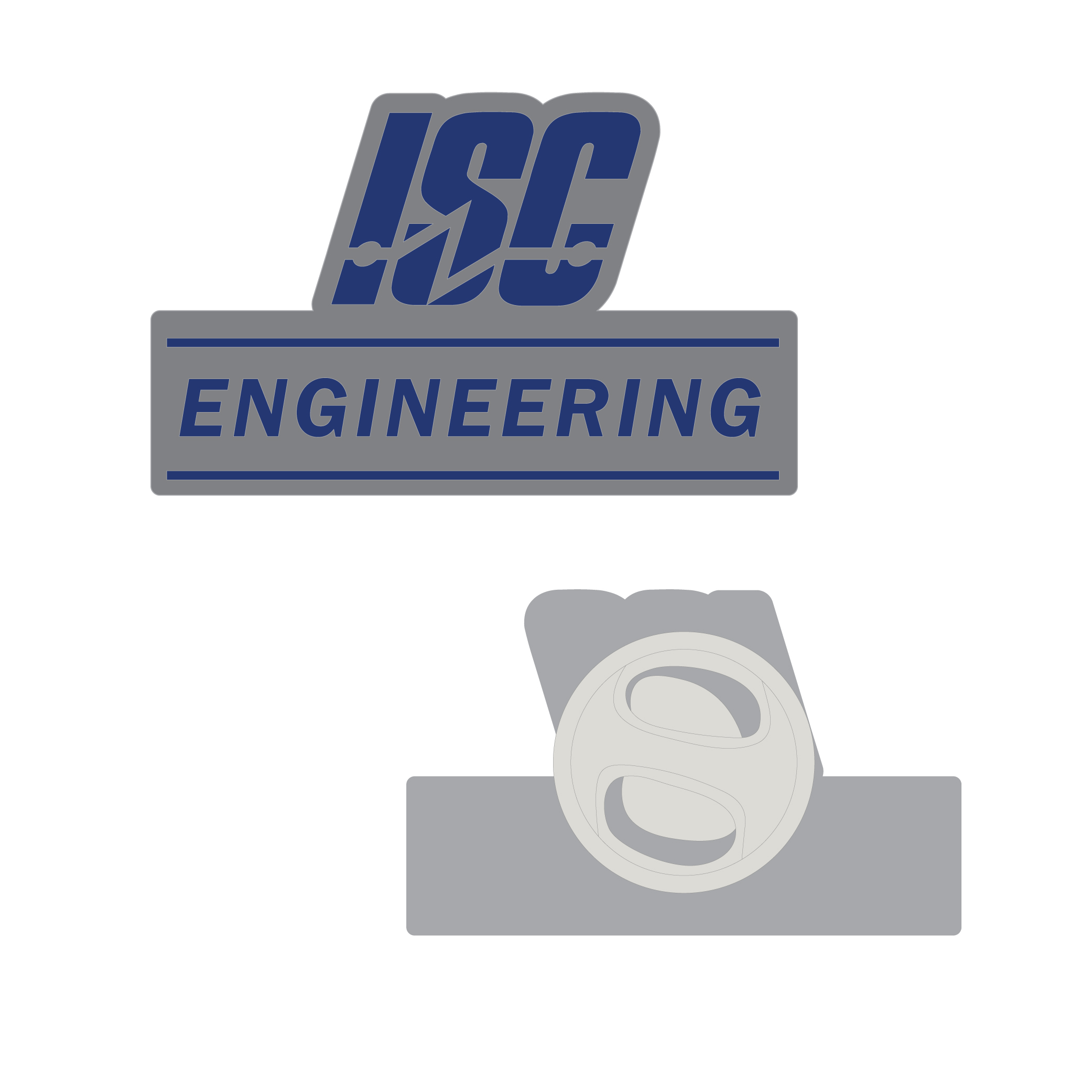 ISC Engineering 1" Soft Enamel Pins