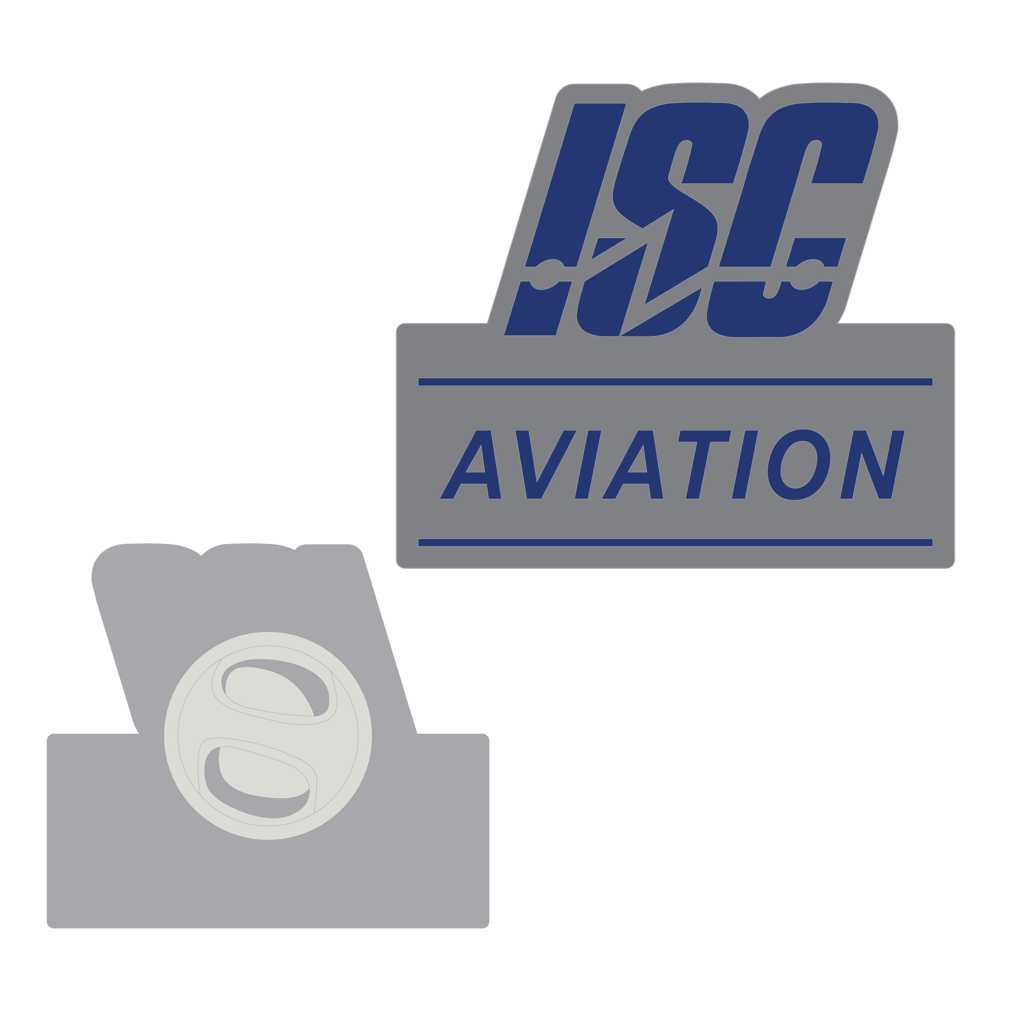 ISC Aviation 1" Soft Enamel Pins