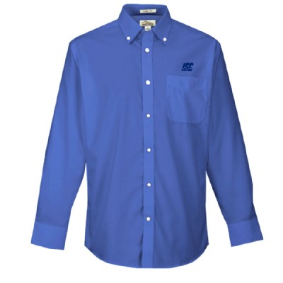 Men's French Blue Long Sleeve Shirt