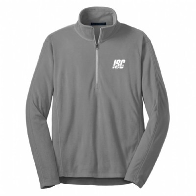 Port Authority Fleece Half Zip Pullover - Grey