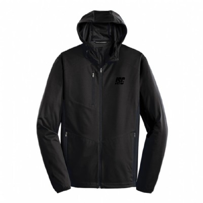 Port Authority Hooded Soft Shell Jacket - Black