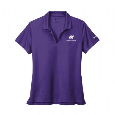 ISC Engineering Nike Ladies Dri-FIT Micro Pique 2.0 Polo - Court Purple