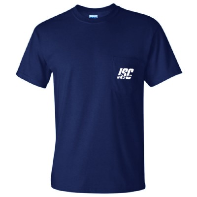 Gildan Pocket T-Shirt - Navy