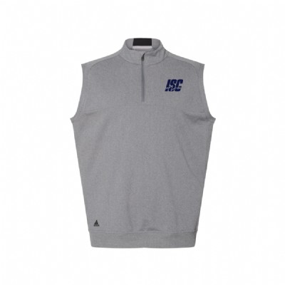 Quarter-Zip Club Vest - Grey