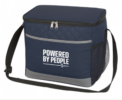 Powered By People Cooler Bag - Navy