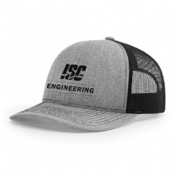 ISC Engineering Richardson Mesh Back Cap - Heather Grey/Black