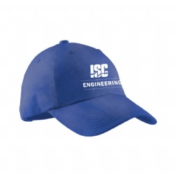 ISC Engineering Ladies Garment Washed Cap - Faded Blue