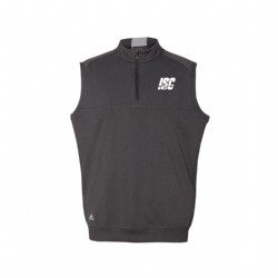 Quarter-Zip Club Vest - Black