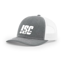 Richardson Mesh Back Cap - Heather Grey/White