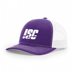 Richardson Mesh Back Cap - Purple/White