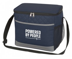 Powered By People Cooler Bag - Navy